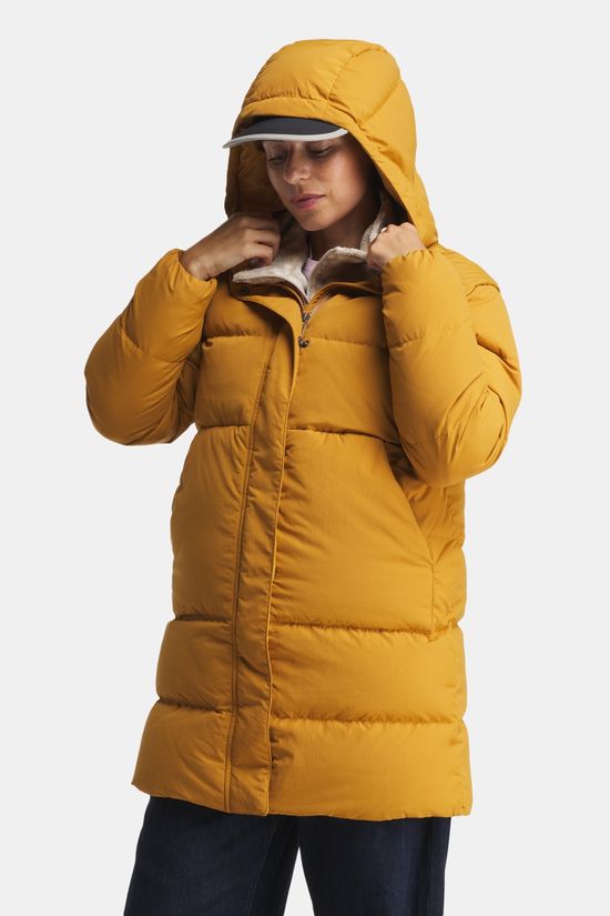 Patagonia Sisar Donsparka Dames Camel Brown