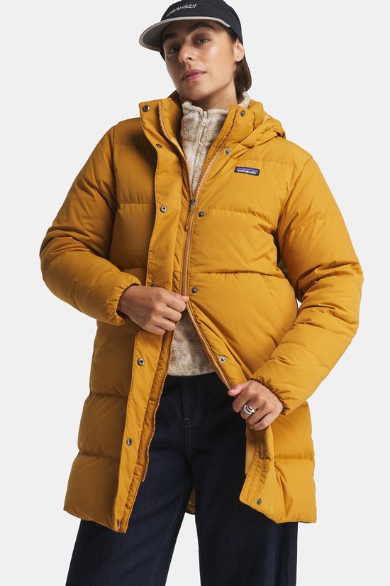 Patagonia Sisar Donsparka Dames Camel Brown