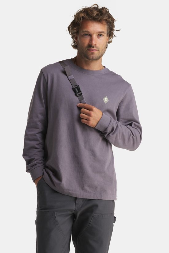 Patagonia Midweight Hut Tripper Skyline Longsleeve Heren mid grey