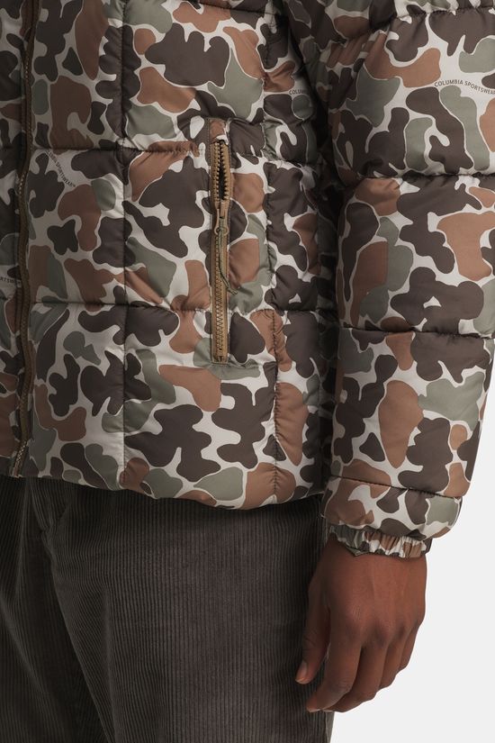 Columbia Puffect IV Printed Donsjas Mid Khaki/Ass. Camouflage