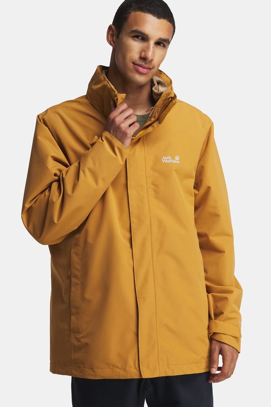 Jack Wolfskin Pinetrail 3-In-1 Jas dark yellow