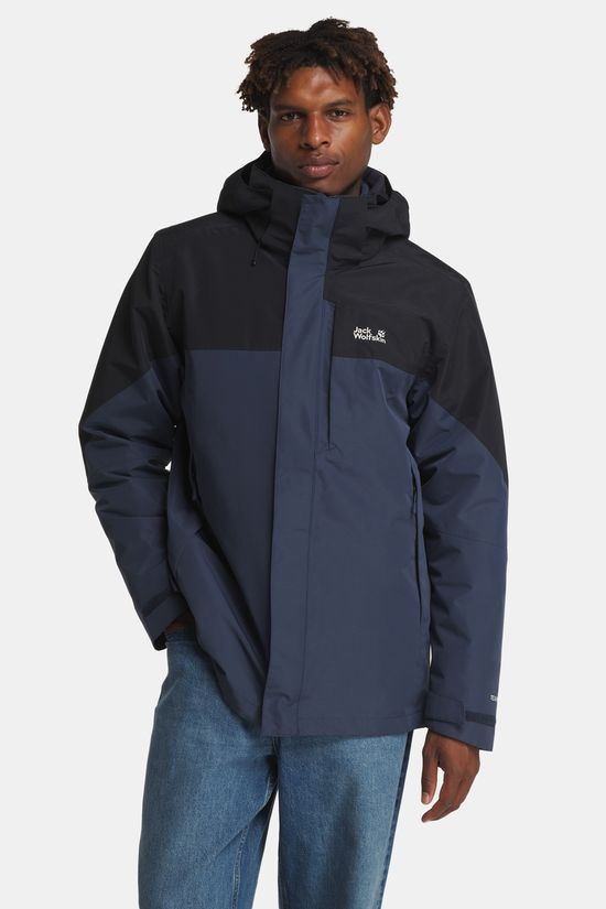Jack Wolfskin Romberg 2 3-in-1 Jas Heren Navy Blue