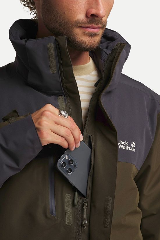 Jack Wolfskin Jasper Pro 3-in-1 Jas Heren dark khaki