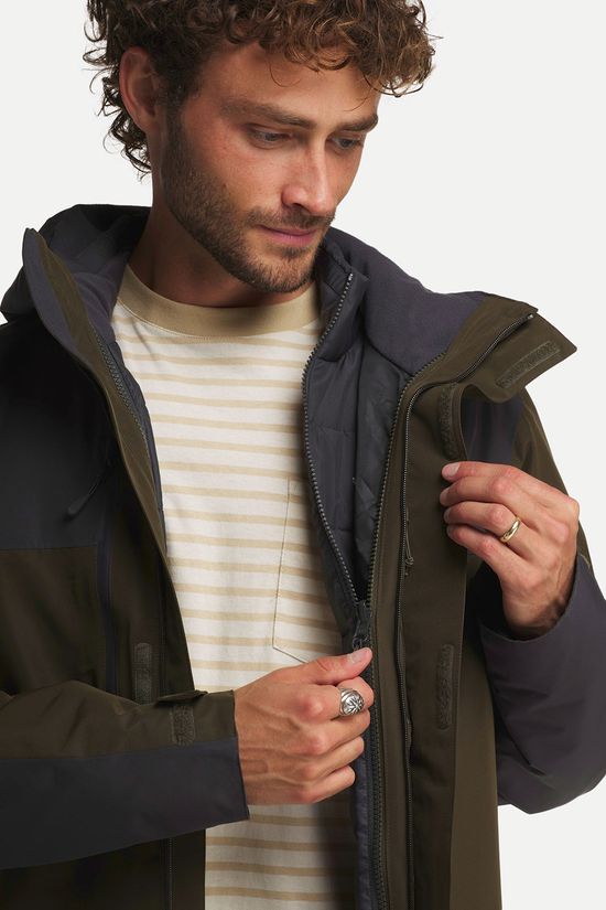 Jack Wolfskin Jasper Pro 3-in-1 Jas Heren dark khaki