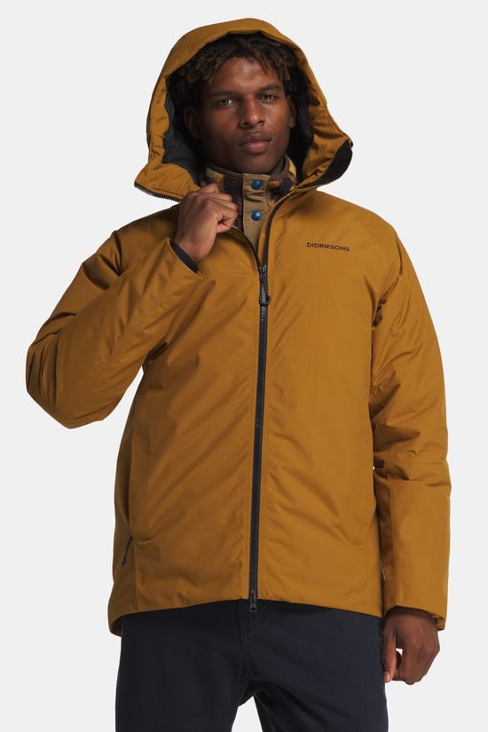 Didriksons Marvin Gevoerde Jas Unisex orange