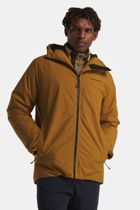 Didriksons Marvin Gevoerde Jas Unisex orange