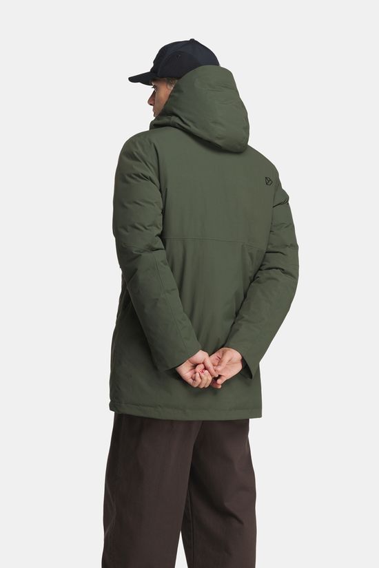 Didriksons Tempest Gevoerde Parka Unisex dark green