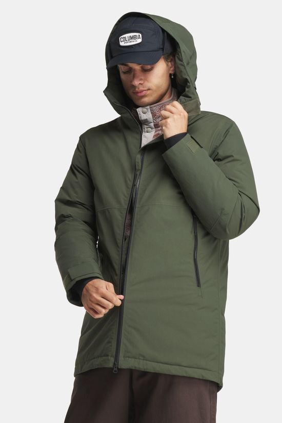 Didriksons Tempest Gevoerde Parka Unisex dark green