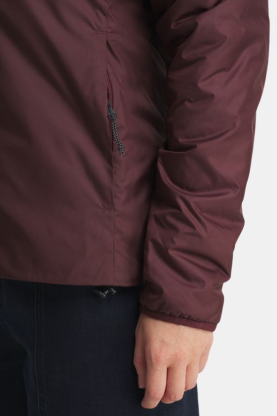 Didriksons Karix Gevoerde Jas Dames Bordeaux / Maroon