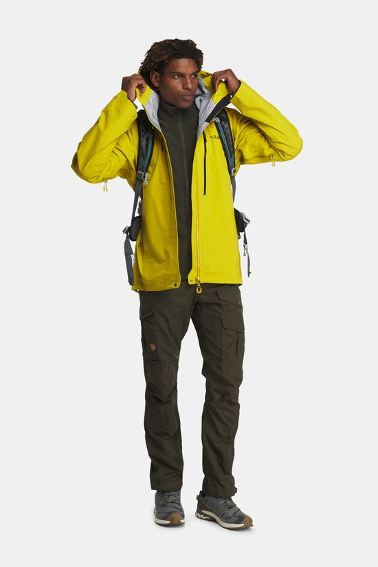 Rab Firewall Guide Hardshell Jas Heren mid yellow