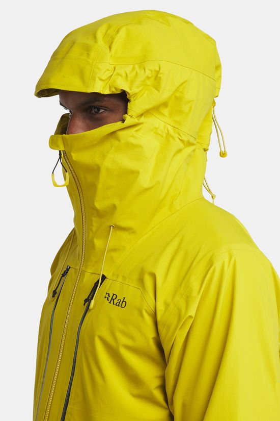 Rab Firewall Guide Hardshell Jas Heren mid yellow