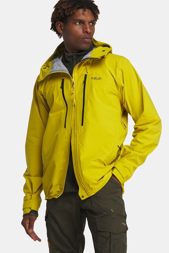 Rab Firewall Guide Hardshell Jas Heren mid yellow