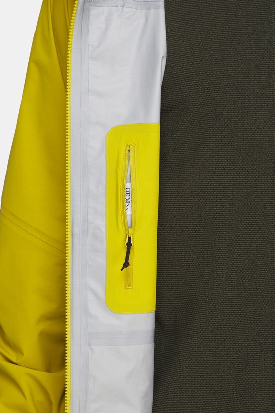 Rab Firewall Guide Hardshell Jas Heren mid yellow