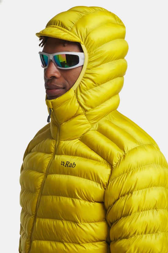 Rab Cirrus Alpine Gevoerde Jas mid yellow