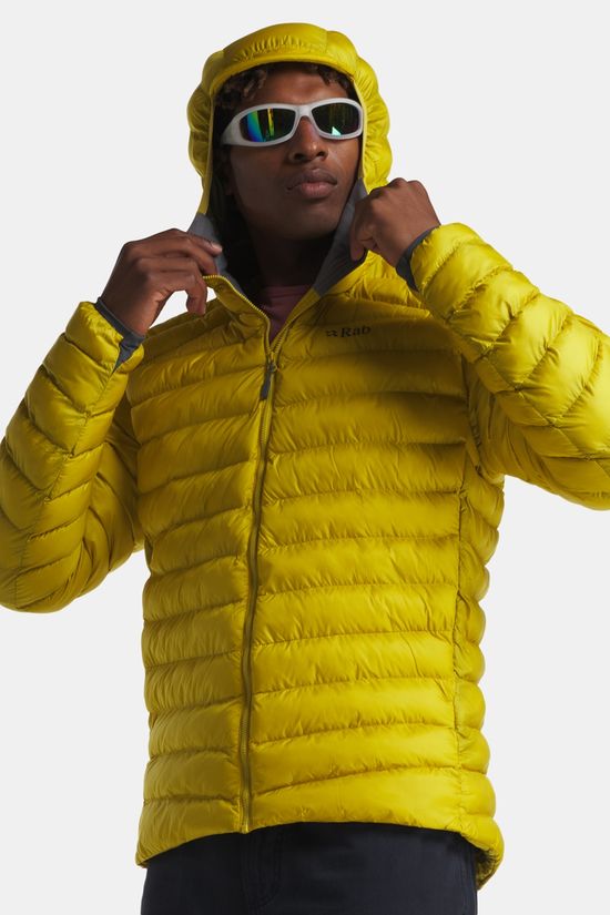 Rab Cirrus Alpine Gevoerde Jas mid yellow