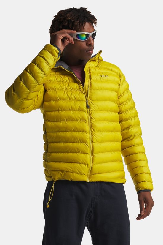 Rab Cirrus Alpine Gevoerde Jas mid yellow
