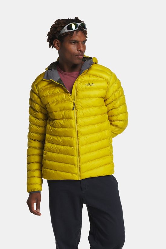 Rab Cirrus Alpine Gevoerde Jas mid yellow