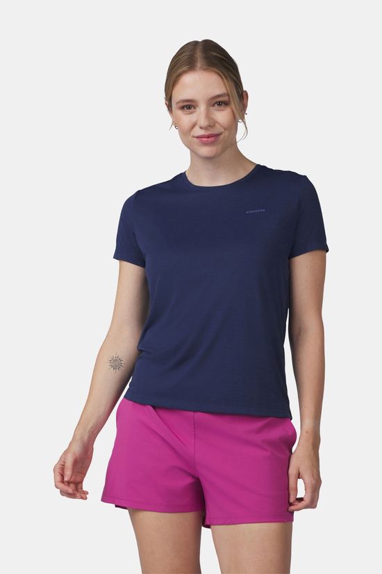 Ayacucho Kyoto T-Shirt Dames Navy Blue