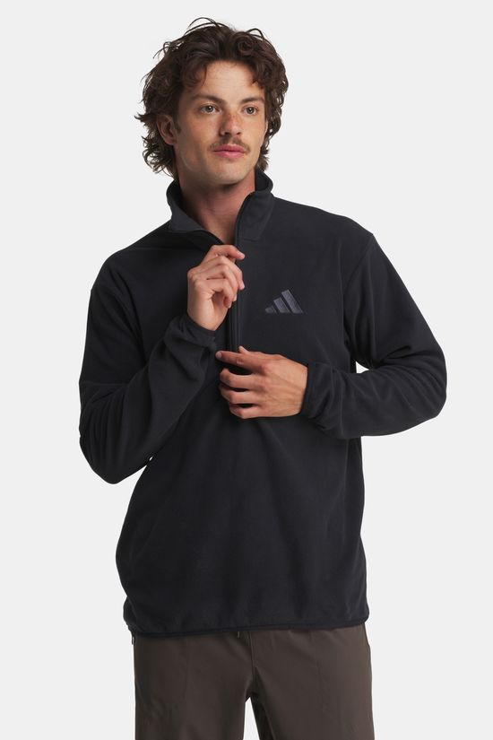 adidas Terrex Multi Essentials Half Zip Fleecetrui Heren black