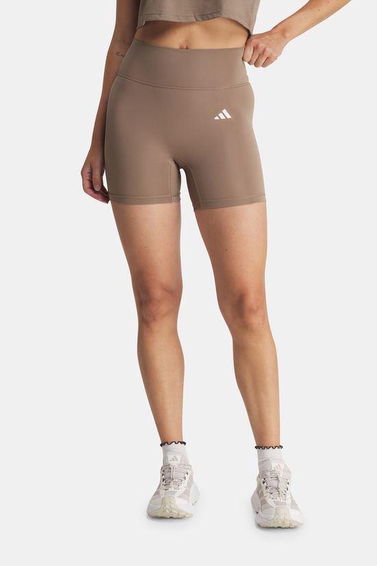 adidas Optimé Essentials Workout Short Leggings Dames dark khaki