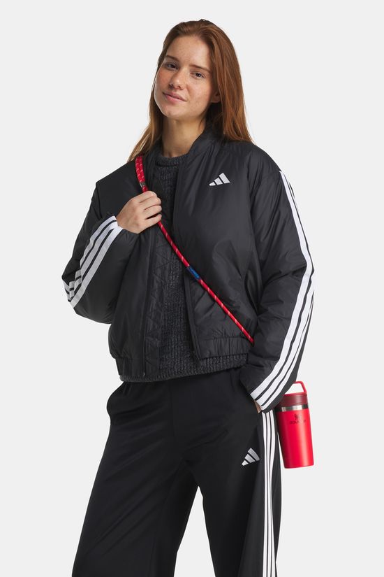 adidas Essentials Climawarm 3-Stripes Insulated Bomber Jas black