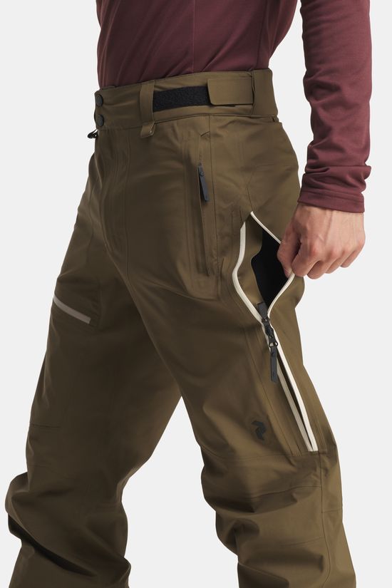 Peak Performance Alpine Gore-Tex 3L Skibroek mid brown