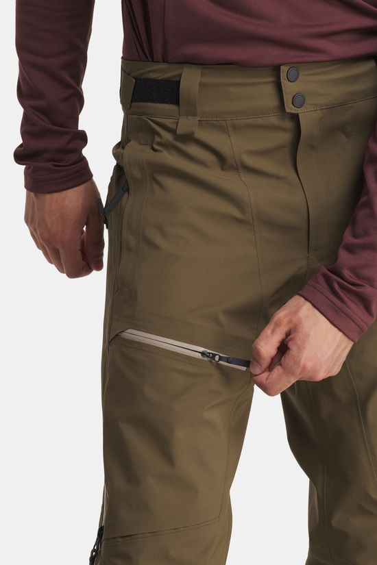 Peak Performance Alpine Gore-Tex 3L Skibroek mid brown