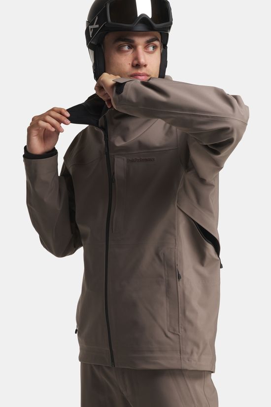 Peak Performance Maroon Hipe 3L Ski-jas dark grey