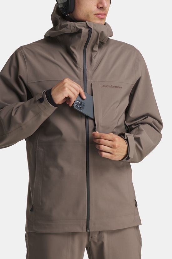 Peak Performance Maroon Hipe 3L Ski-jas dark grey