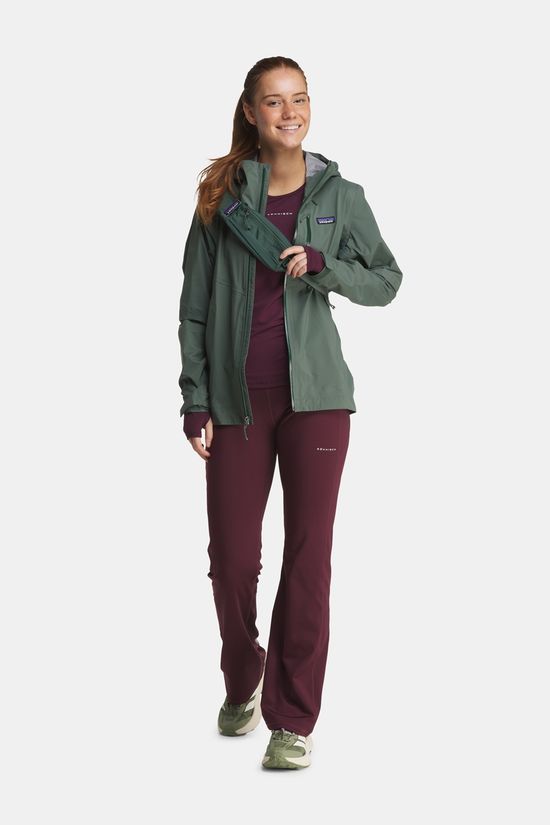 Röhnisch Jacquard LS Top Dames Egg Plant