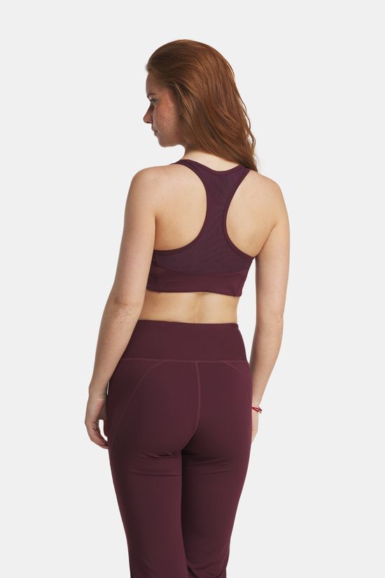 Röhnisch Flattering Mesh Sportsbra Egg Plant