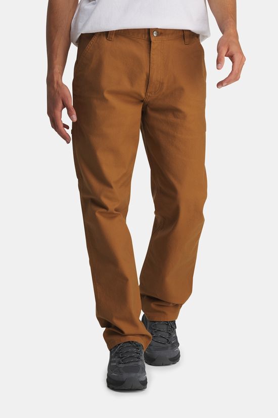 Carhartt Relaxed Straight Rugged Flex Duckstof Werkbroek mid brown