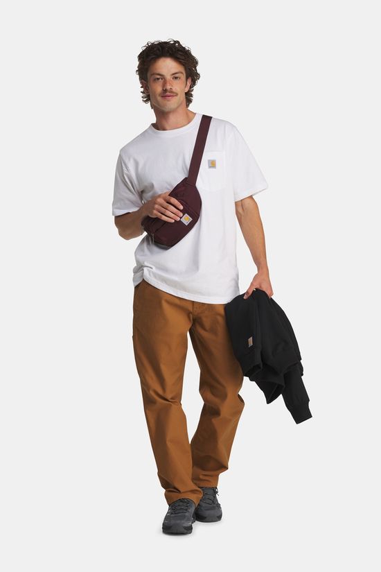 Carhartt Relaxed Straight Rugged Flex Duckstof Werkbroek mid brown