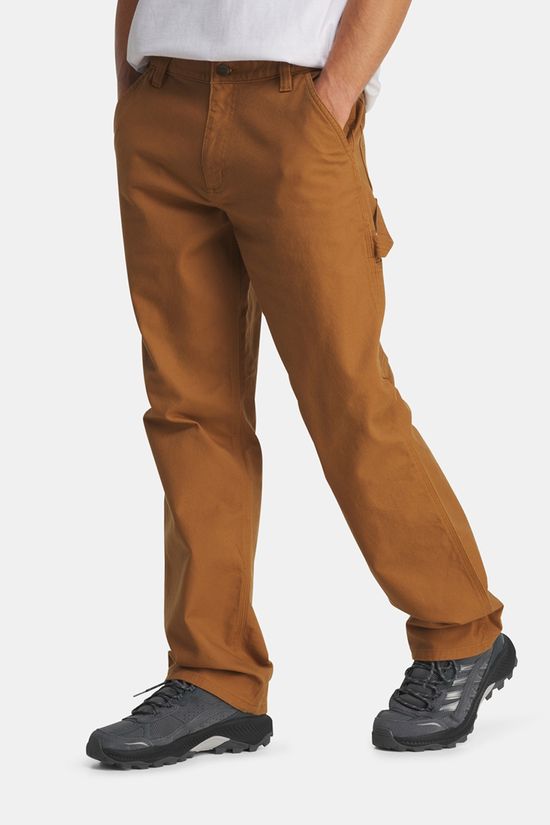 Carhartt Relaxed Straight Rugged Flex Duckstof Werkbroek mid brown