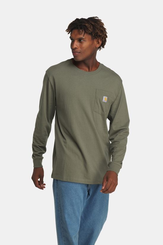 Carhartt Dearborn Loose Longsleeve Olive Green