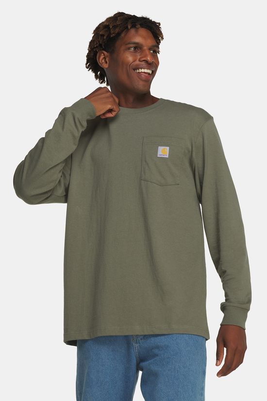 Carhartt Dearborn Loose Longsleeve Olive Green