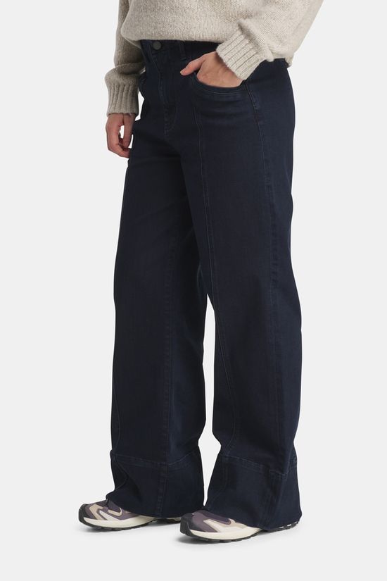 Duer Performance Denim+ High Rise Trouser Outdoorbroek Dames dark blue
