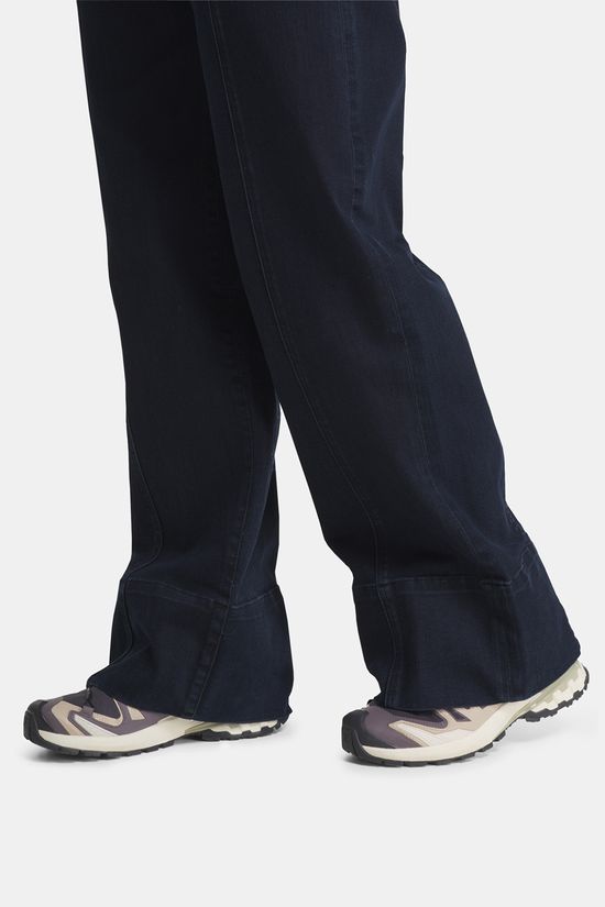 Duer Performance Denim+ High Rise Trouser Outdoorbroek Dames dark blue