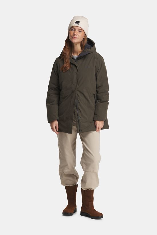 Duer Stretch Canvas Utility Lange Broek Dames Sand Brown