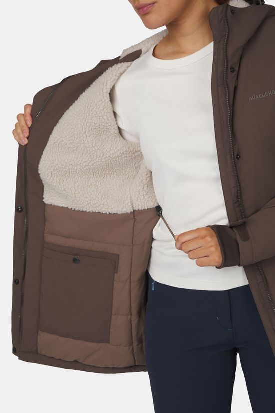 Ayacucho Kolari Parka Dames Egg Plant