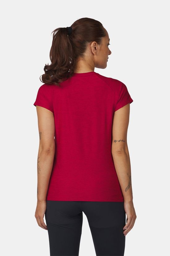 Ayacucho Mountain Technical Tee III T-Shirt Dames Red/Red