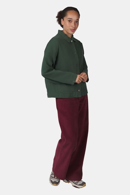 Ayacucho Rowan Canvas Jas Dames Dark Green/Dark Green