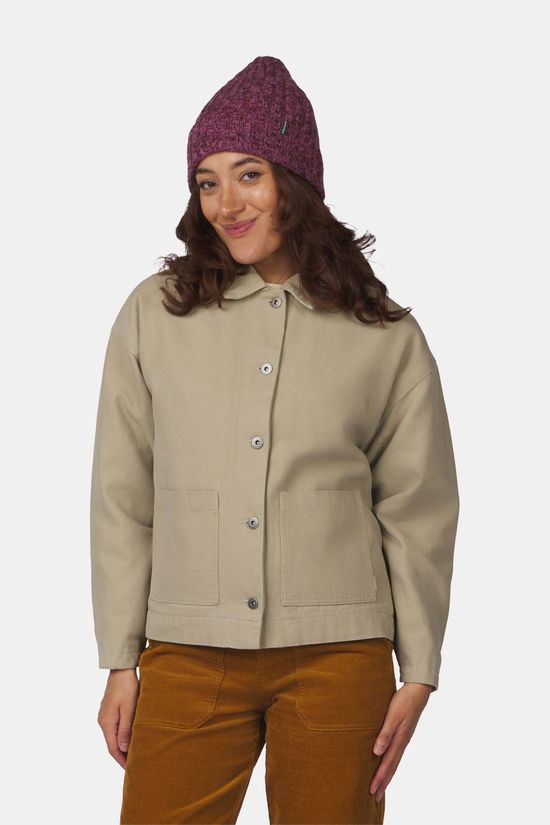 Ayacucho Rowan Canvas Jas Dames Bruin