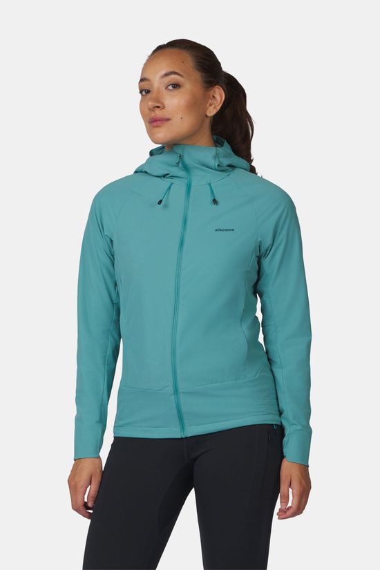 Ayacucho Mountain Insulated Softshell Jas Dames Petrol