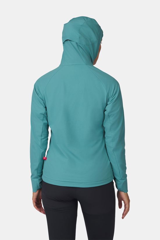 Ayacucho Mountain Insulated Softshell Jas Dames Petrol