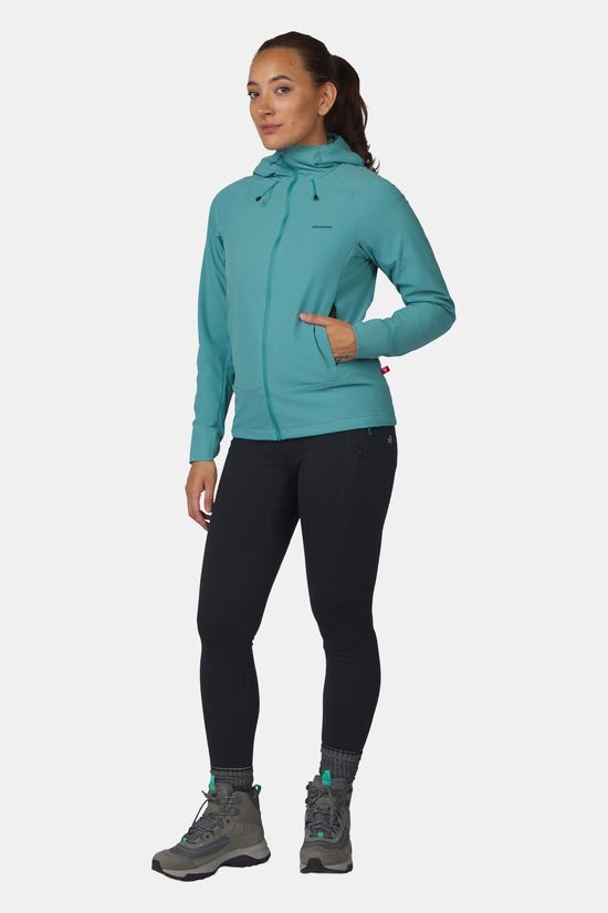 Ayacucho Mountain Insulated Softshell Jas Dames Petrol