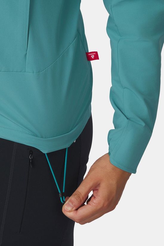 Ayacucho Mountain Insulated Softshell Jas Dames Petrol