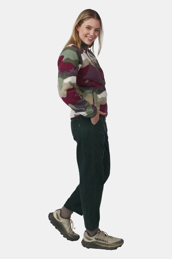 Ayacucho Hemlock Fleecetrui Dames Bordeaux / Maroon/Patterned