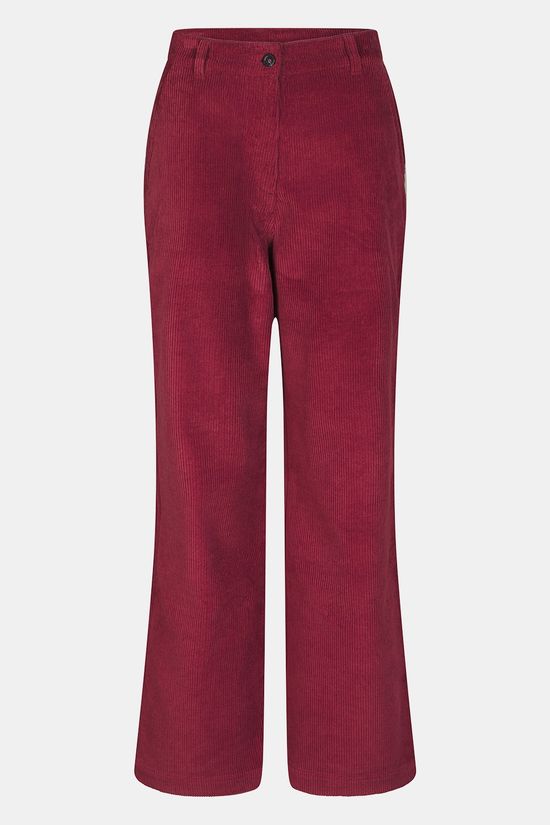 Ayacucho Pike Corduroy 5 Pocket Lange Broek Dames Bordeaux / Maroon