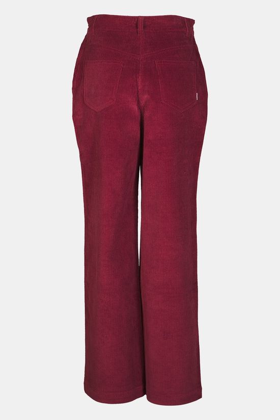 Ayacucho Pike Corduroy 5 Pocket Lange Broek Dames Bordeaux / Maroon
